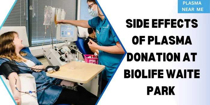 side effects of donation at waite park center