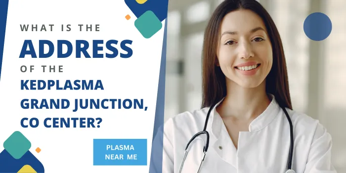 What Is The Address Of The KEDPlasma Grand Junction, Co Center